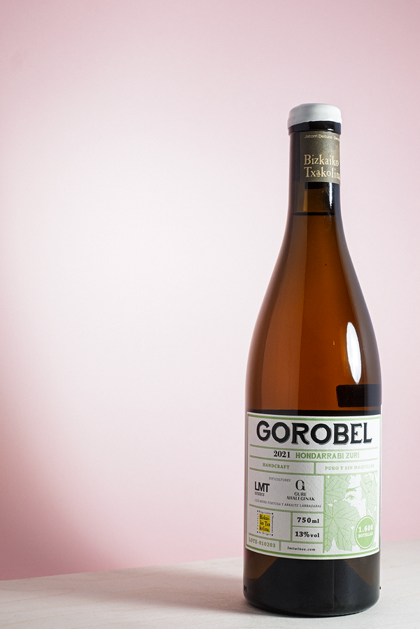 Luis Moya tortosa Gorobel Orange Txakoli 2021
